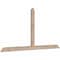 Ekena Millwork Portland Smooth Timber Gable Bracket, Douglas Fir, 72"W x 36"H x 1 1/2"D x 3 1/2"F, 12/12 Pitch GBW072X36X0204POR00SDF - alternate 5
